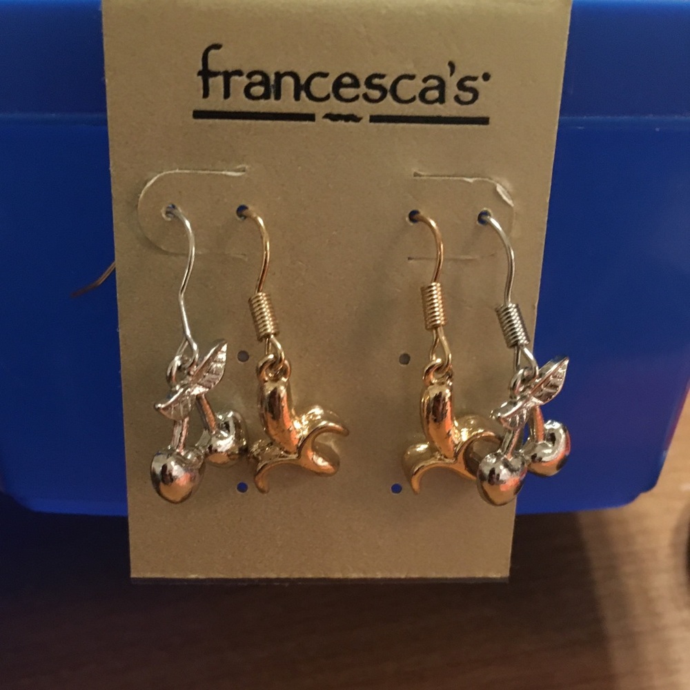 🍒 NEW! Dangly Fruit Earrings!! 🍌